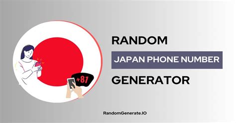 random japanese phone number generator.